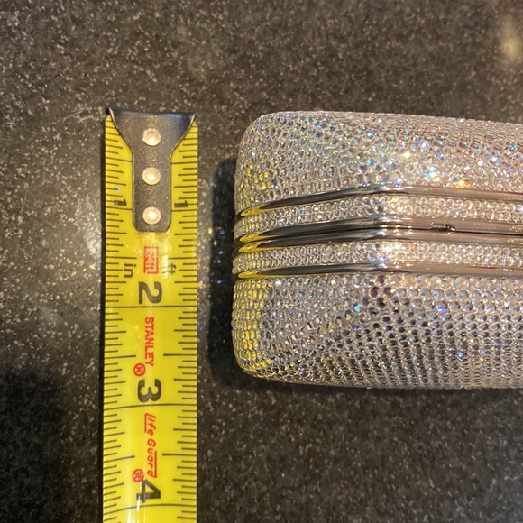 Gorgeous Judith Leiber Minaudiere evening bag rhinestones. - Picture 9 of 9